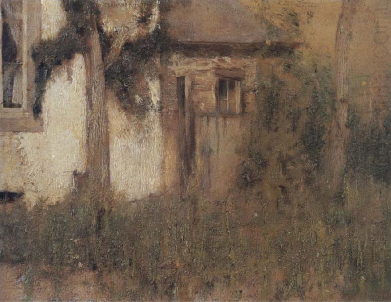 In Fosset The Farmhouse Garden, Fernand Khnopff